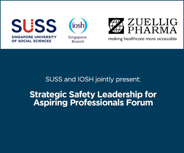 Image depicting JMJ speaking at Safety Strategy Leadership for Aspiring Professionals forum in Singapore