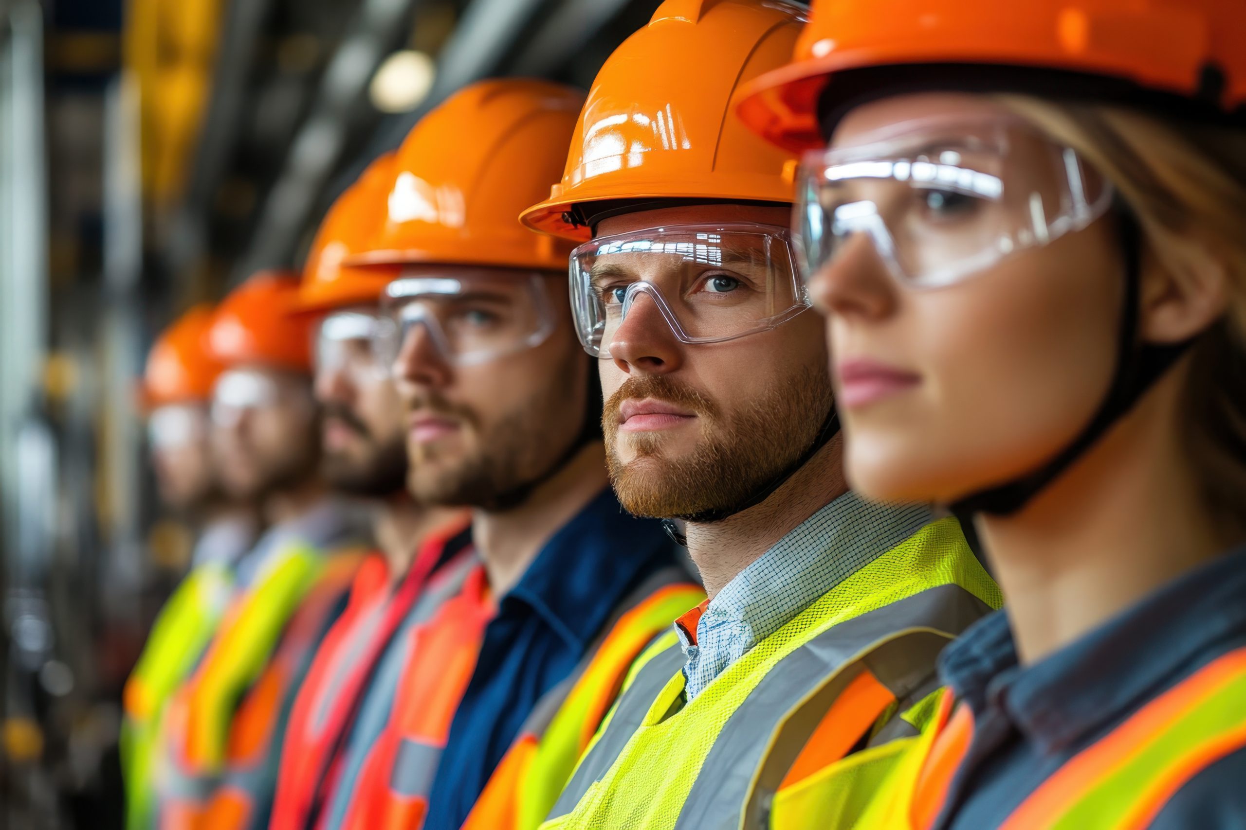 Construction workers collaborating onsite – representing teamwork, safety, and leadership in the construction industry